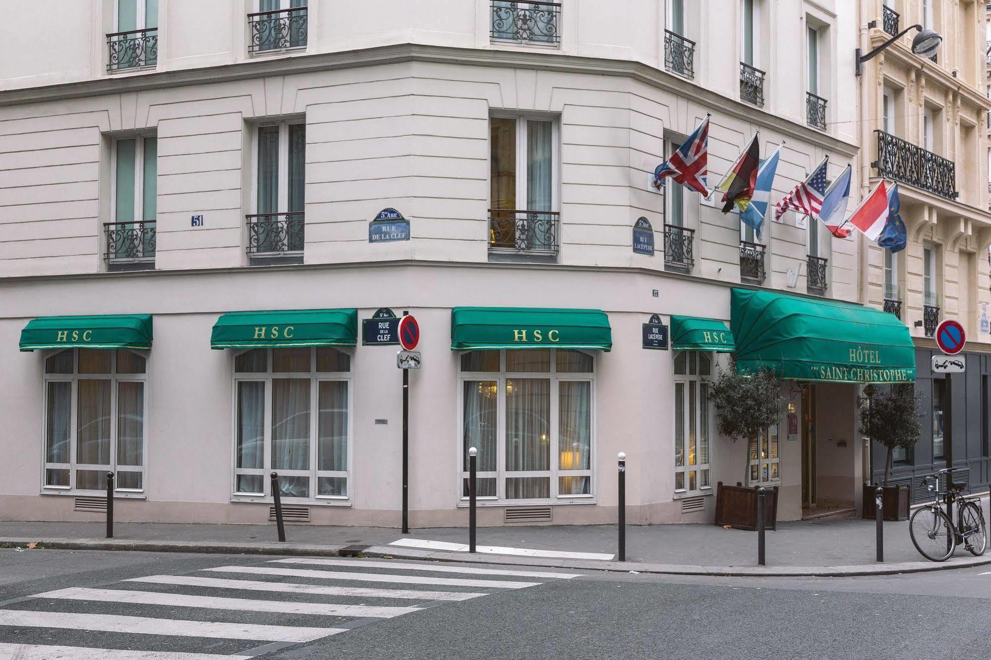 Hotel Saint Christophe Париж Екстериор снимка