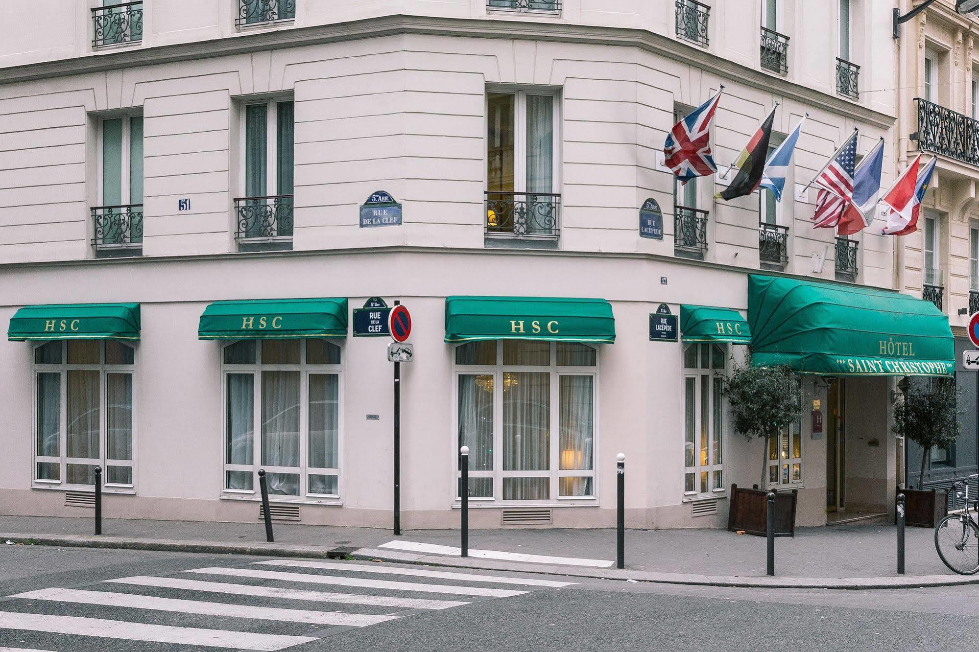 Hotel Saint Christophe Париж Екстериор снимка
