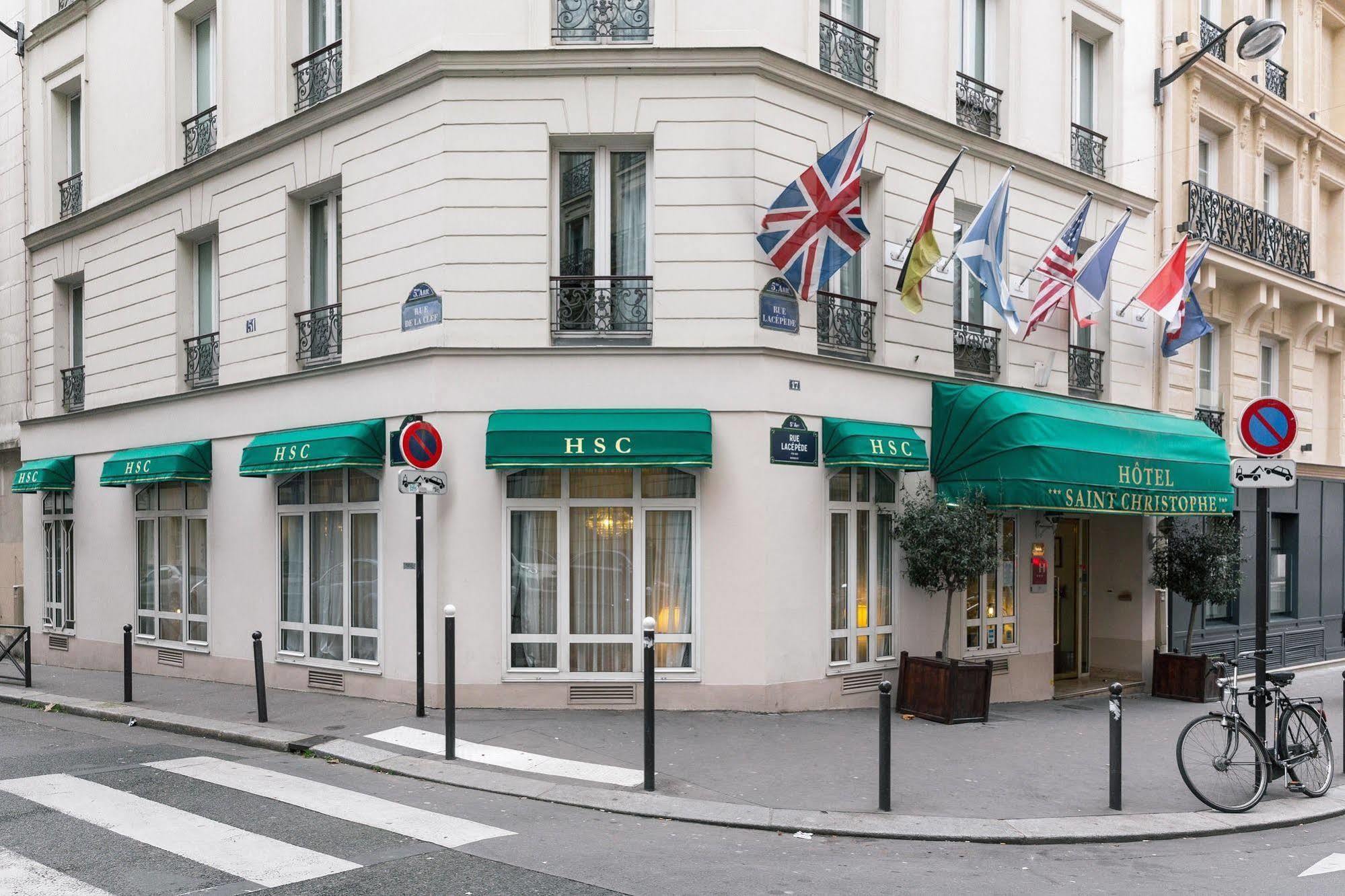 Hotel Saint Christophe Париж Екстериор снимка